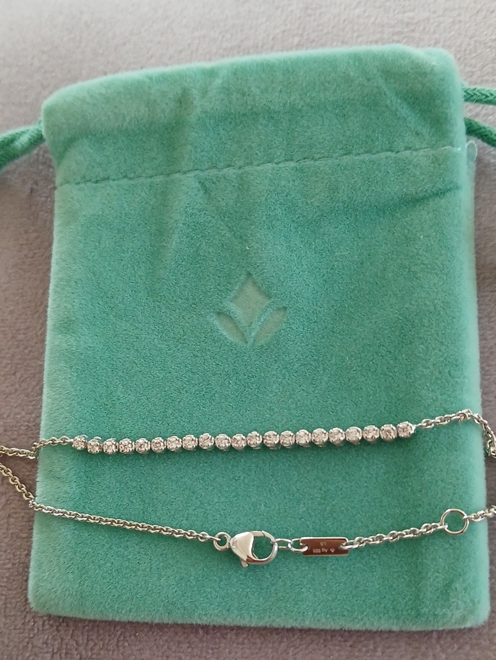 Brilliant Earth Lab Diamond Tennis Bracelet New